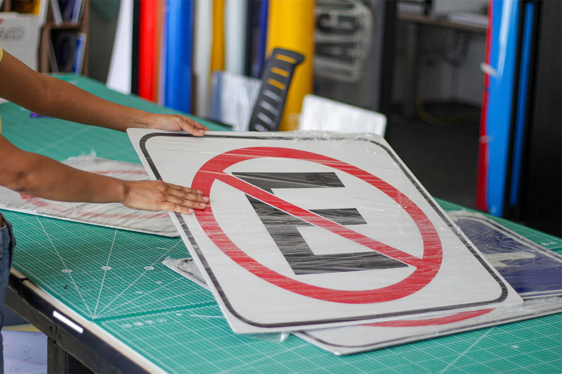 Señalamiento Vial Vertical Nyne Print