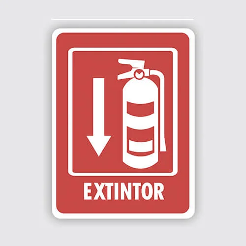 Extintor 25x35
