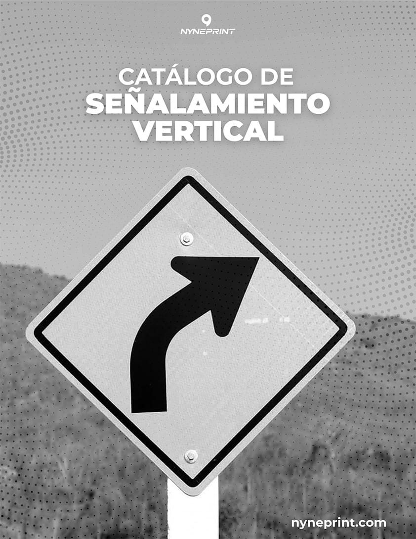 Catálogo Nyne Señalamiento Vertical portada