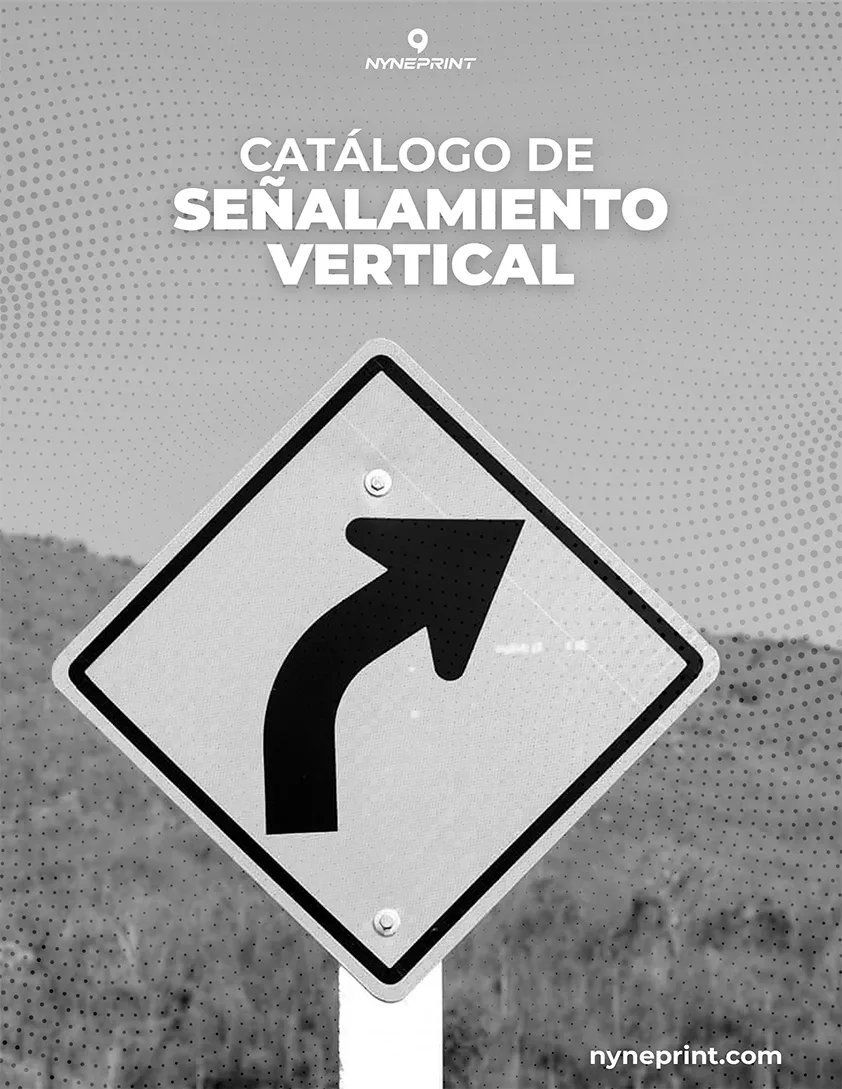 Catálogo Nyne Señalamiento Vertical portada