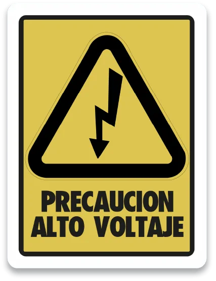alto voltaje