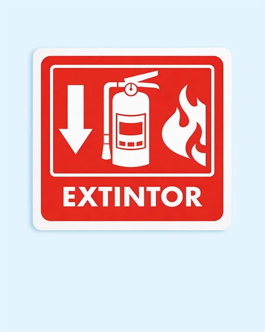 señalamientos en serigrafia