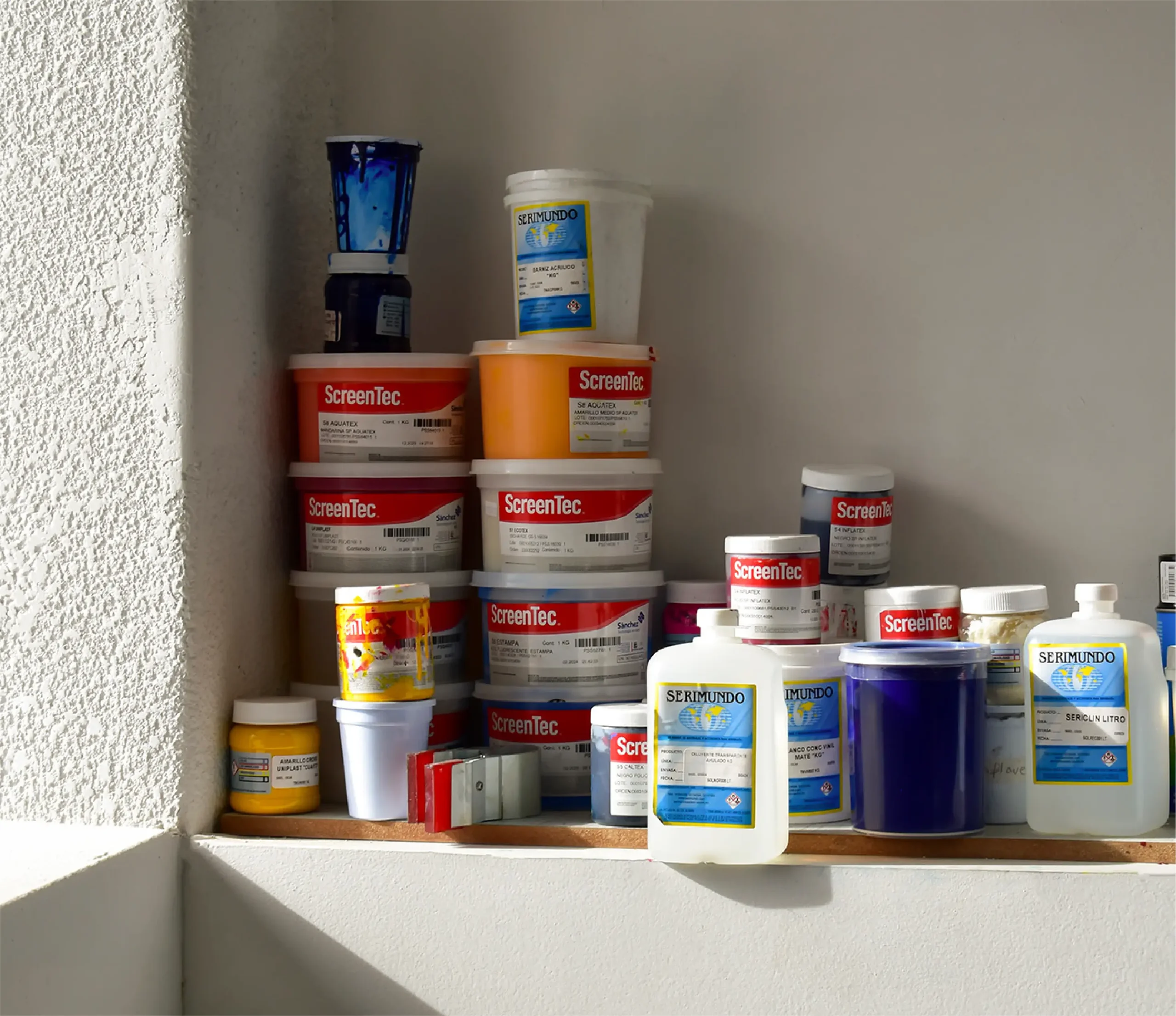 tintas de serigrafia