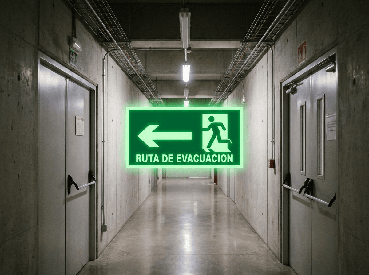 Rutas de evacuación